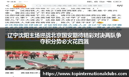 辽宁沈阳主场迎战北京国安期待精彩对决两队争夺积分势必火花四溅